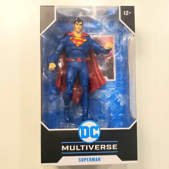 🗨 McFarlane Toys DC Multiverse Superman: Rebirth Gold and Platinum 7" Figures🗨 - Picture 3 of 4